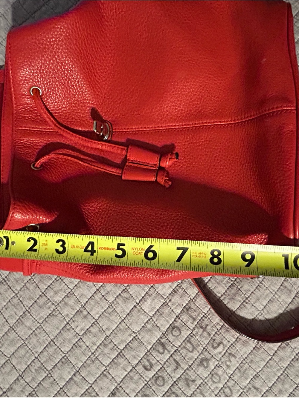 Women’s Red Backpack by Coach - Picture 5 of 7